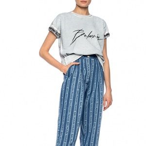 New with tag Balmain oversized shirt size small.